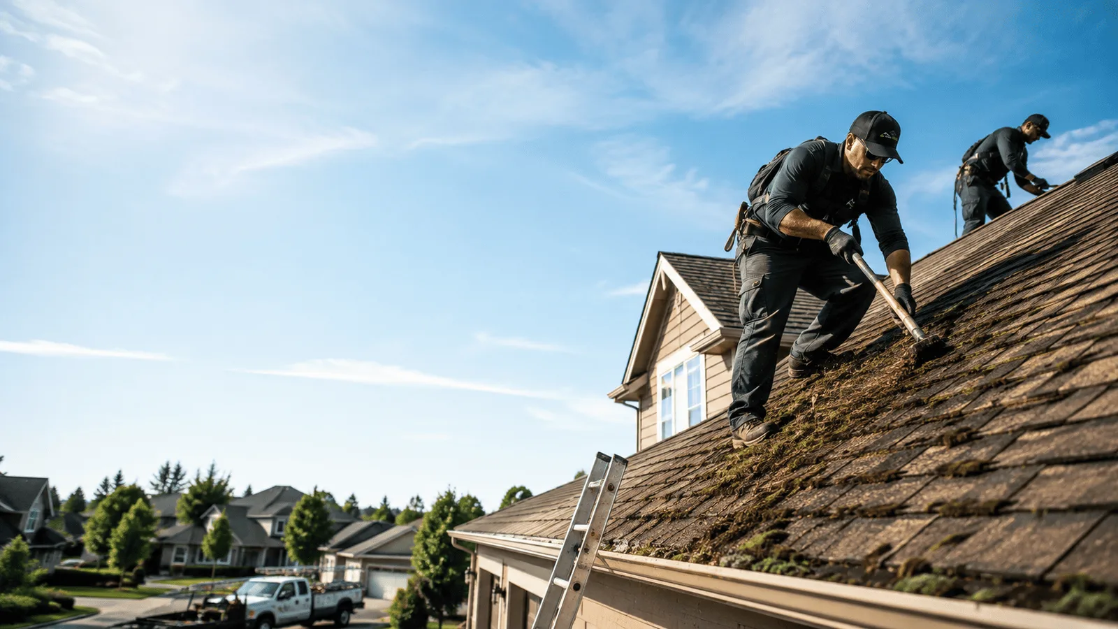 Roof Moss Removal in Mount Pleasant, UT near me